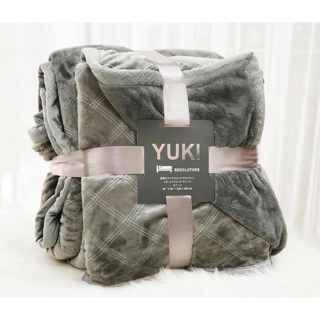 SALES SHOCK Chăn Lông Thỏ Yuki Nhật Bản chính hãng - nhẹ - ấm - mềm mịn với làn da trẻ nhỏ