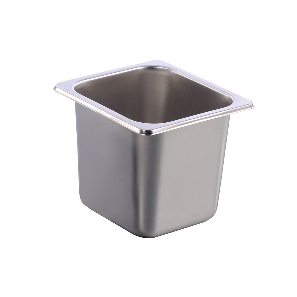 Khay inox đựng thạch GN 1/6 - Hộp inox đựng thực phẩm