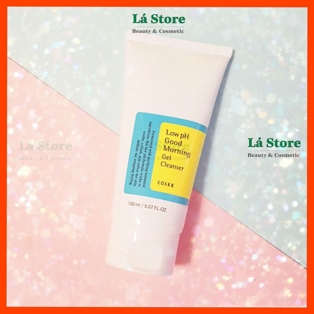 CHÍNH HÃNG + CLIP - Sữa rửa mặt Cosrx Low pH Good Morning Gel Cleanser - sữa rửa mặt dạng gel | BigBuy360 - bigbuy360.vn