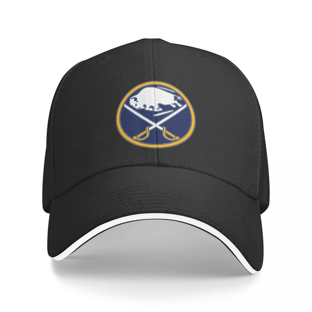 Mới Trâu Sabres Logo NHL Mũ Bóng Chày Unisex Chất Lượng Polyester Mũ Nam Nữ Golf Chạy Chống Nắng Mũ 