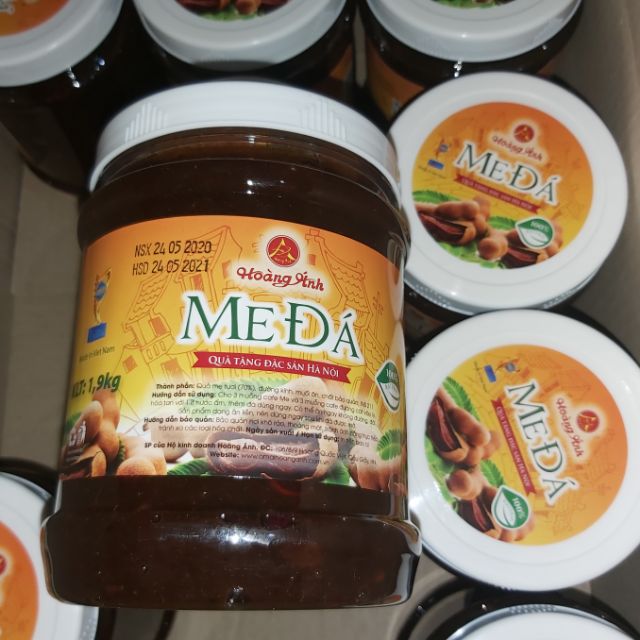 Me đá Hoàng Ánh hộp 2kg