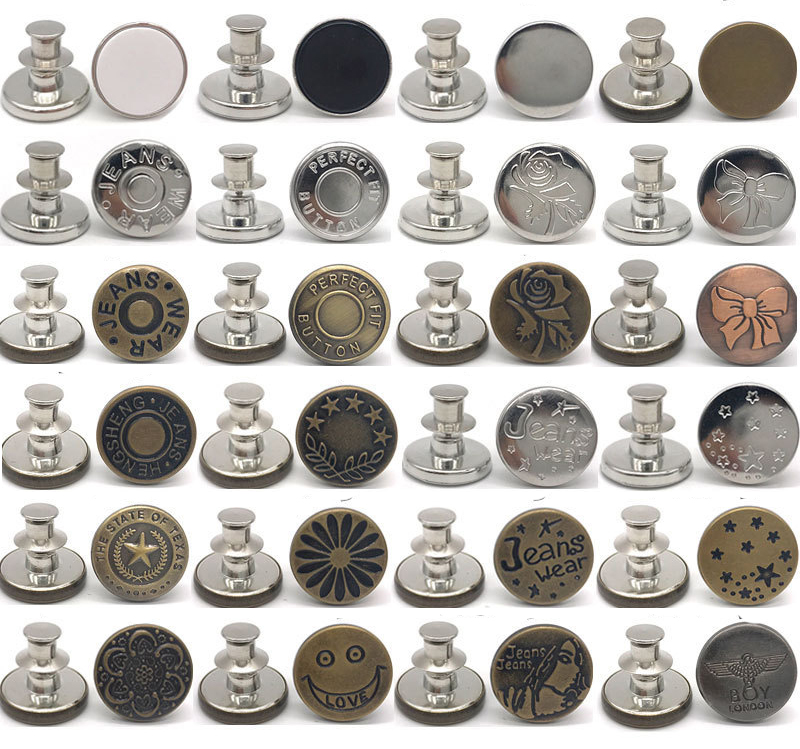 Khuy cài quần/áo jean bằng hợp kim dùng cho thay thế | BigBuy360 - bigbuy360.vn