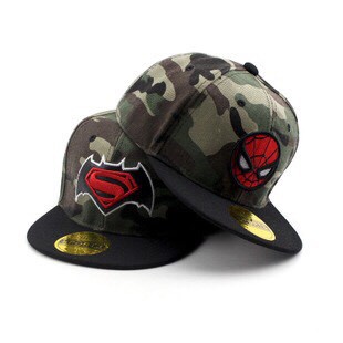 Mũ Cho Bé Trai SnapBack Từ 24 Tháng Đến 8 Tuổi Hip Hop,Rằn Ri,Chất Mát