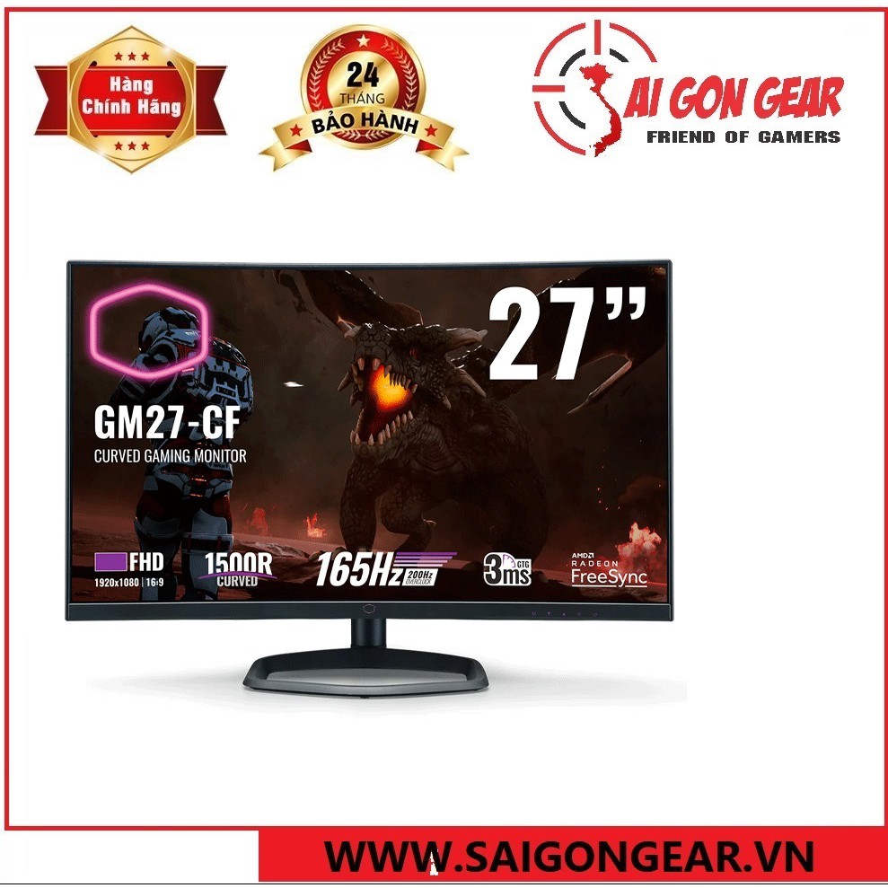 Màn hình Cooler Master GM27-CF | BigBuy360 - bigbuy360.vn