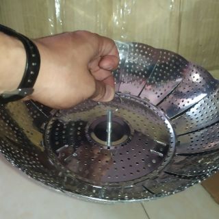 xửng hấp inox xếp gọn (3 size )