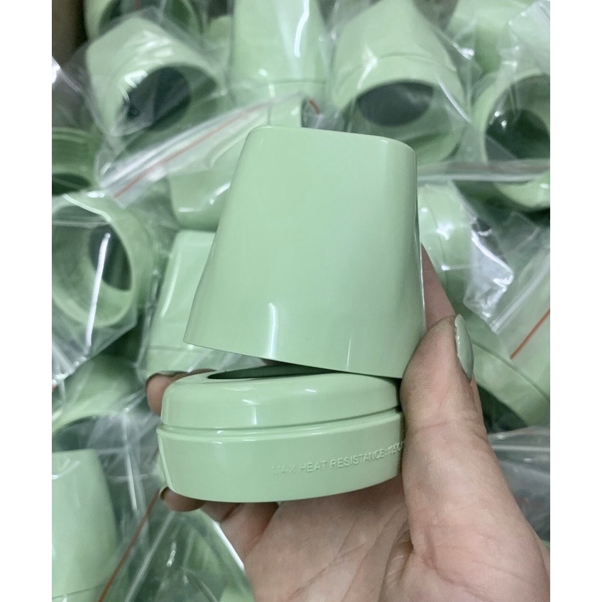 Bộ vòng cổ và nắp bình sữa bình Bebepick Hàn Quốc màu xanh mint, hồng, vàng, nâu (Lắp được bình Grosmimi)