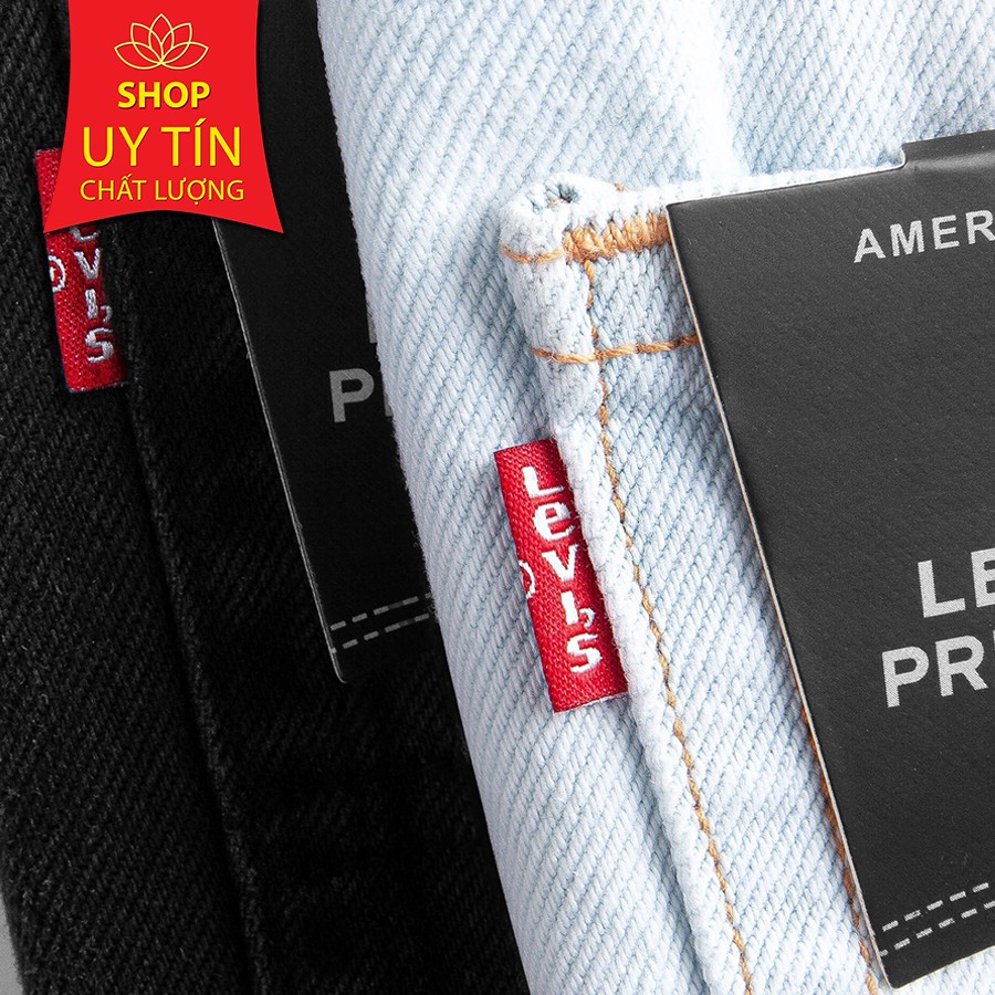 Quần Jean Nam Màu Trắng bạc Levis 511 Made in Cambodia