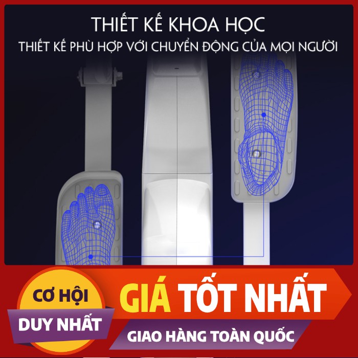 Xe đạp chạy bộ thể dục tại nhà đồng hổ hiển thị giảm mỡ tăng cường sức khỏe bánh đà từ tính 2 màu đen trắng mẫu mới 2021