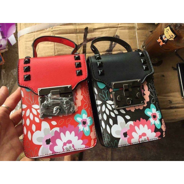 túi nữ nhỏ họa tiết vintage