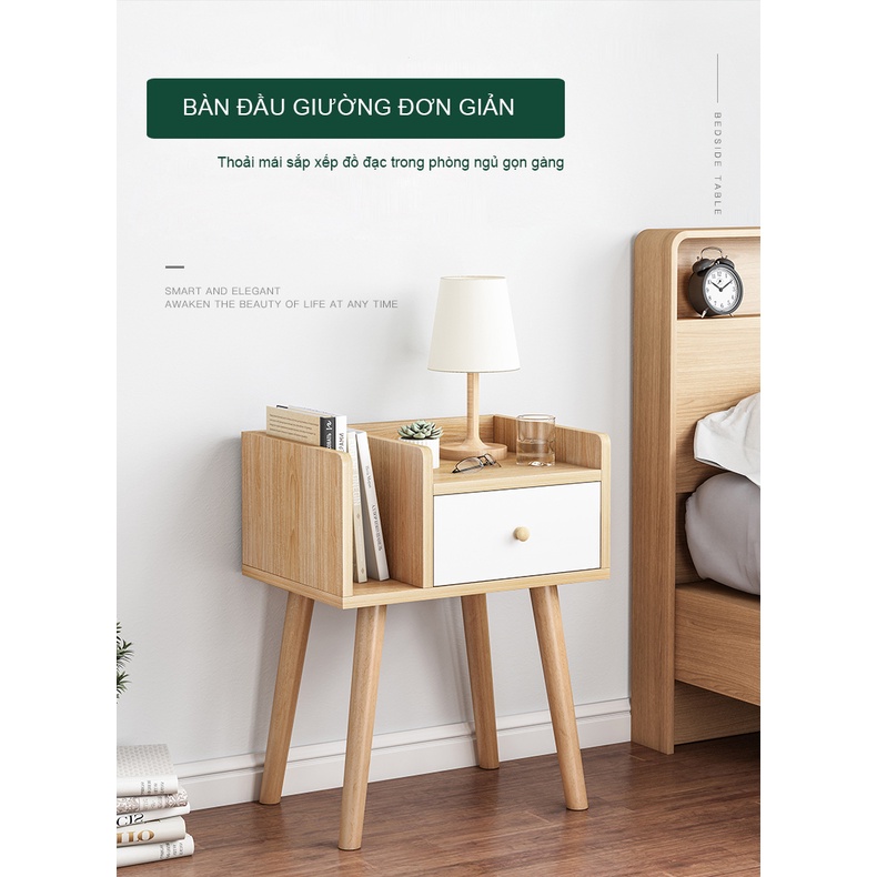 Tủ Đầu Giường GAPI Phong Cách Nordic Hiện Đại - GP175