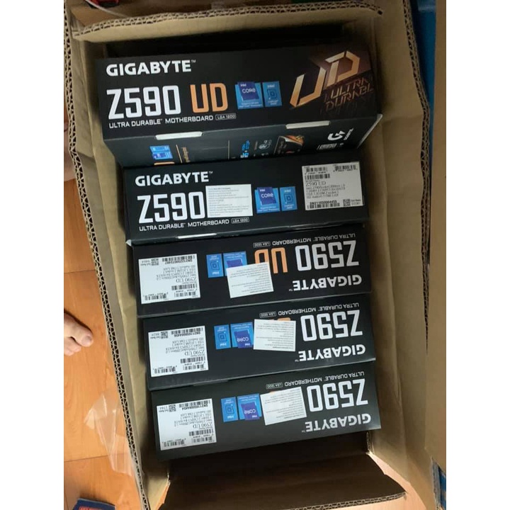 Combo Mainboard Gigabyte Z590 UD, CPU Intel Core I9 10900K chuyên game đồ họa