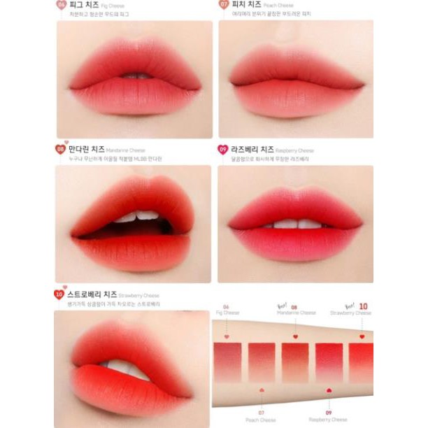 [Sẵn Ver 1 - 2 ] Son kem lì Eglips Velvet Fit Tint Version 1 2