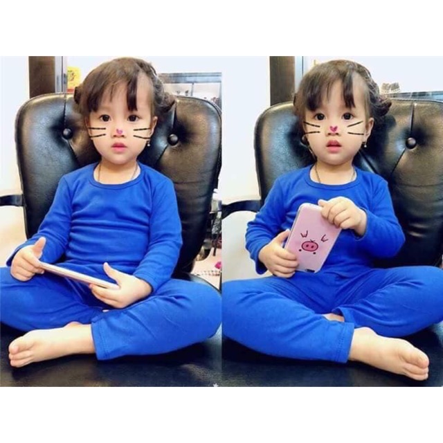combo 5 bộ cotton trơn