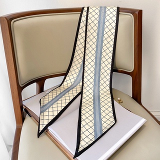 (HCM_MỚI NHẤT) HÀNG CHẤT Khăn lụa quàng cổ (size 15x150cm) L794