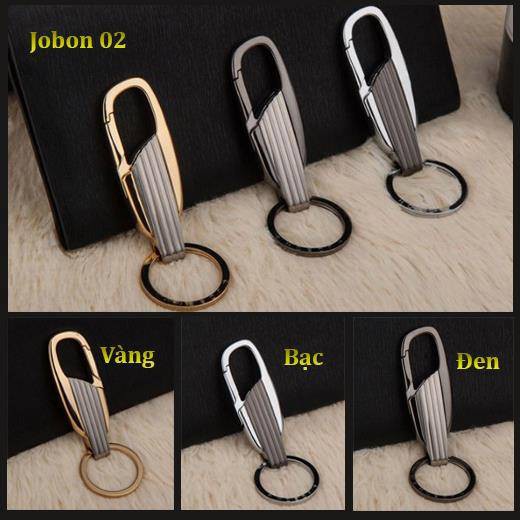 Móc khóa xe hơi cao cấp Jobon Business car keychain -có hộp đựng sang trọng