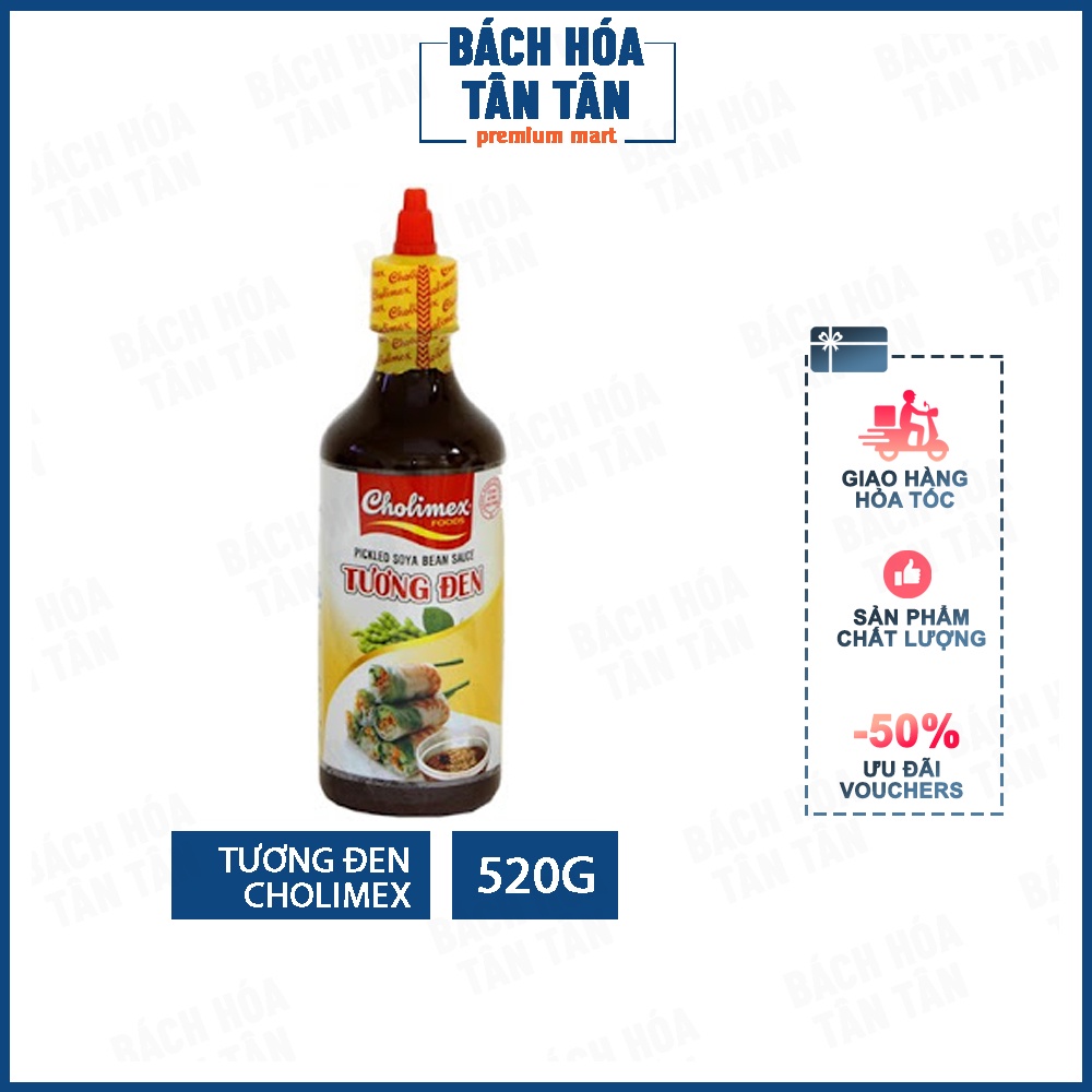 Tương đen Cholimex, chai 520g