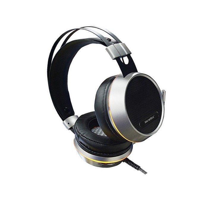 Tai Nghe Có Dây Chụp Tai Over-ear Soundmax AH713 - Hàng Chính Hãng