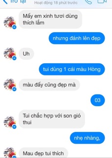 Son gió Pháp về đủ màu nạ