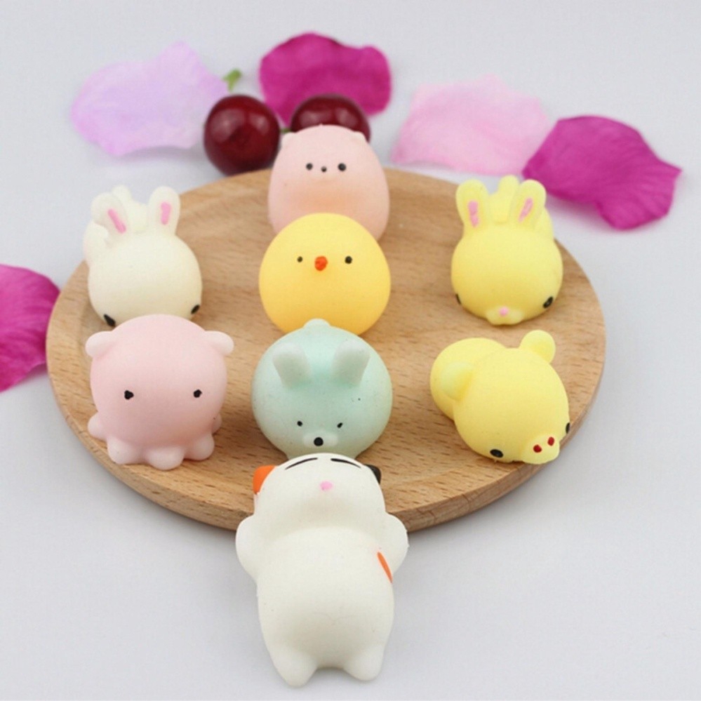 Đồ Chơi Squishy Mochi Hình Thú Cực Dễ Thương