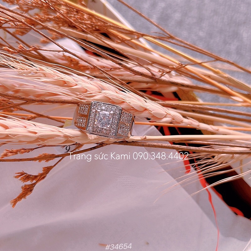 𝗡𝗵𝗮̂̃𝗻 nam kim cương nhân tạo siêu sáng và bền Kami