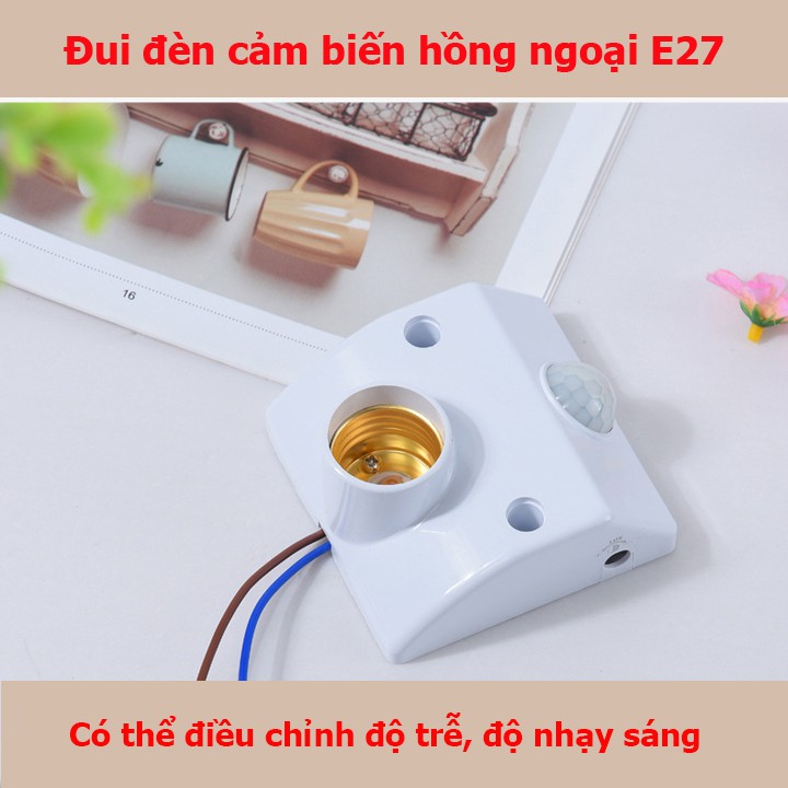 Đui đèn cảm ứng đui đèn cảm biến chuyển động hồng ngoại | BigBuy360 - bigbuy360.vn