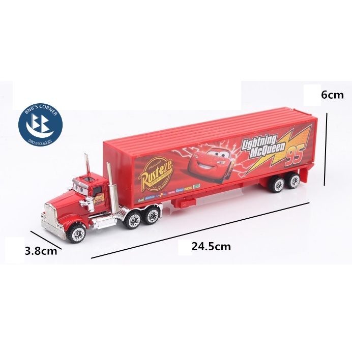 [BNB's Corner] Bộ xe tải Mcqueen và 6 xe nhân vật Cars 3 | BigBuy360 - bigbuy360.vn
