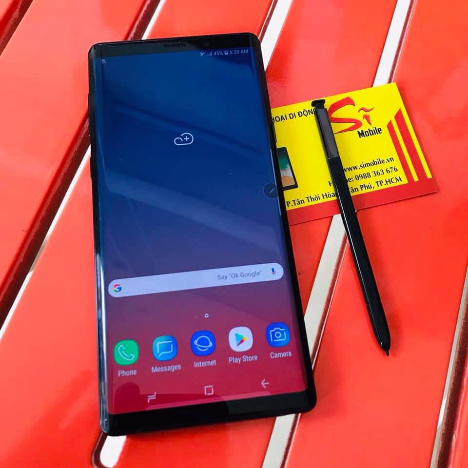 Điện thoại Samsung Galaxy Note 9 Ram 6GB,Rom 128GB  like new 99% uy tín giá rẻ nhất tphcm