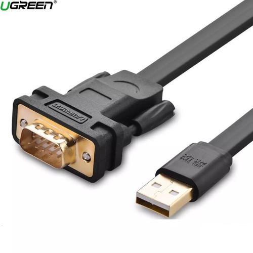 Cáp chuyển đổi USB sang Com RS232 2 mét chính hãng Ugreen 20218