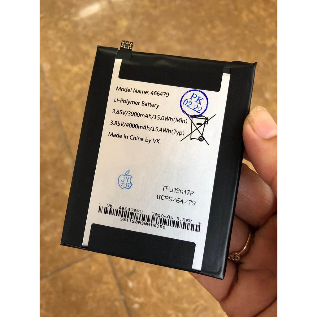 Thay Pin Wiko View 3 Lite Mã 466479 Dung Lượng 4000 mah Pin Tốt Chất Lượng