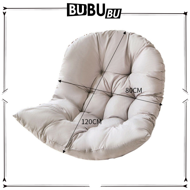 Đệm Lót Ghế Xích Đu Hình Quả Trứng Trang Trí Trong Nhà / Ngoài Trời