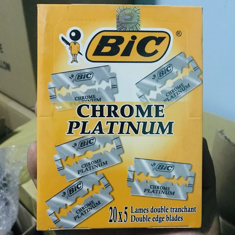 Lưỡi Lam Bic Hộp 100 Lưỡi Siêu Bén