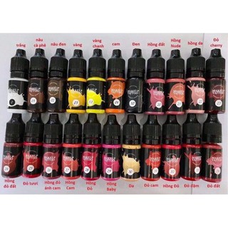 Mực phun Makeup/mực Nga/ Mực phun xăm