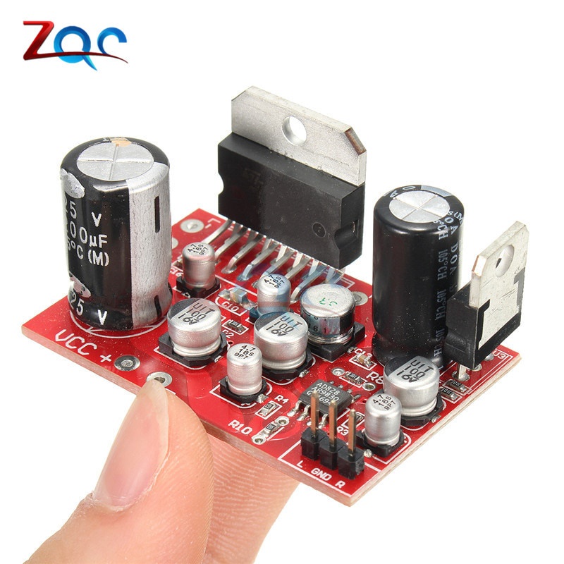 Bảng Mạch Khuếch Đại Âm Thanh DC 12V TDA7379 38W+38W w/AD828 NE5532 Chất Lượng Cao