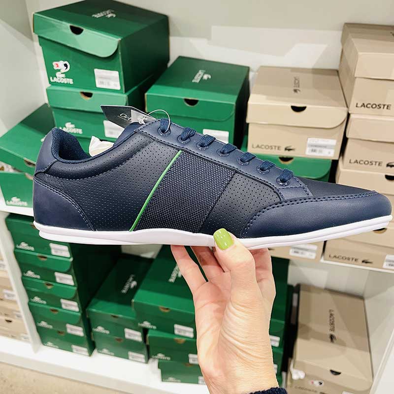 Giày nam Lacoste Nivolor Sneaker - Navy/Green