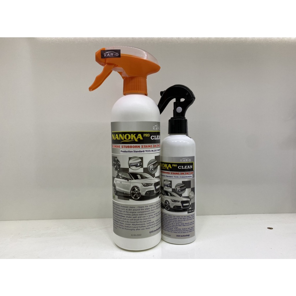 NANOKA Clean TẨY Ố KÍNH - MỐC - CẶN - VÁNG VÀNG ĐA NĂNG