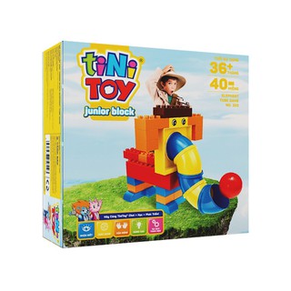 Đồ chơi lắp ráp Tinitoy Junior Block Elephant TubeGame 320