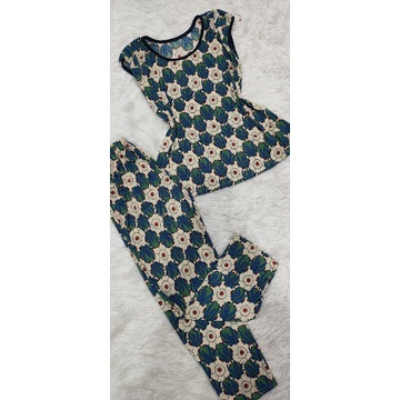 Bộ tay ngắn quần dài thun gân tầm ý