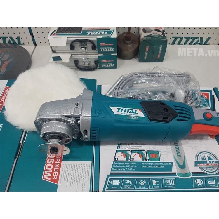 7inch  Máy đánh bóng 1400W Total TP1141806-2