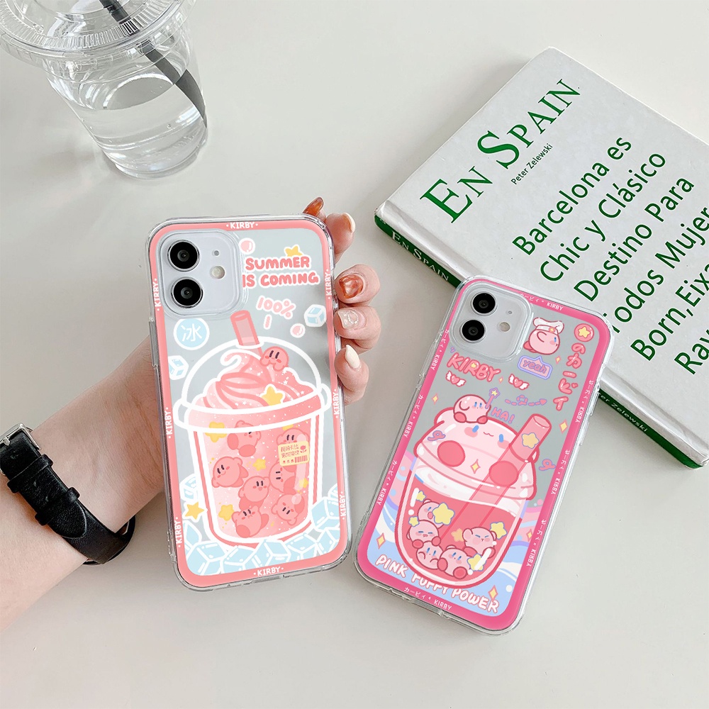 Ốp Điện Thoại Tpu Mềm Chống Sốc In Hình Trò Chơi Kirby Cho iPhone 11 12 13 pro max XS X XR XSMax 7 8 6 6s plus SE 2020