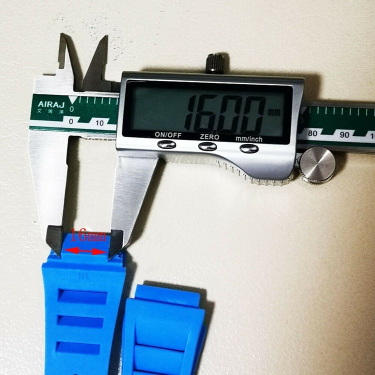 Dây đồng hồ cao su, Richard Mille, Chốt ngang 28mm, lắp cho đồng hồ nam richard miller size 43mm - donghokinhmat168