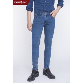 D1102J714 - Quần Dài Jeans Nam Col Ôm GENVIET