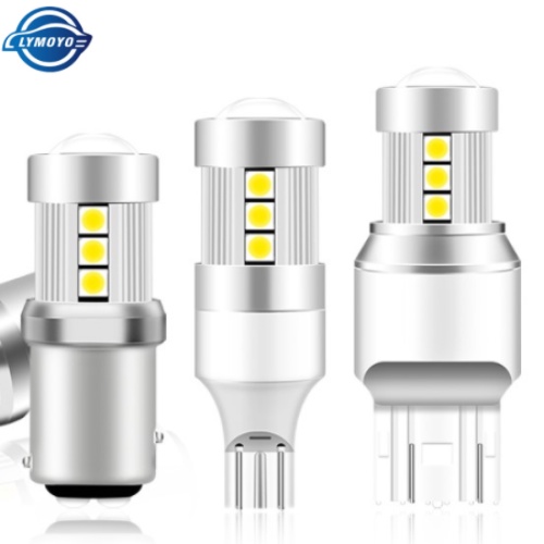 Đèn xi nhan Lymoyo T15 W16W LED 1156 P21W Py21W/5w 3030 1157 Bay15D P21/5w cho ô tô