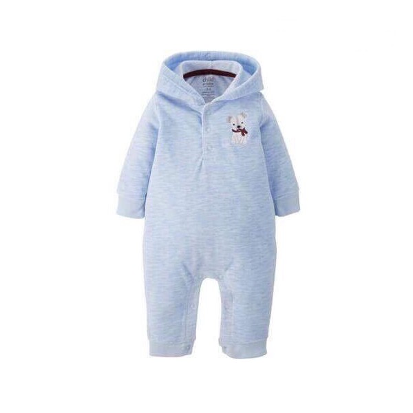 Bộ body nỉ xuất khẩu cho bé 6-36m