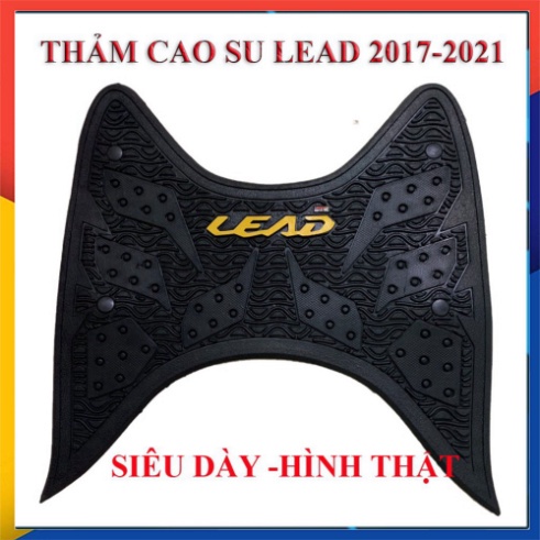 Thảm để chân cao su Lead 2017-2021 hàng đẹp dày