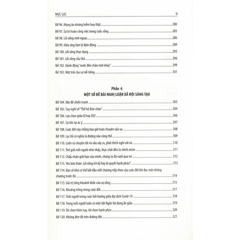Sách - 125 Đoạn Văn Nghị Luận Xã Hội Chọn Lọc