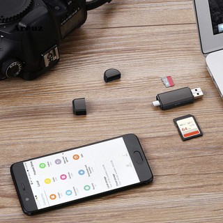 Đầu Đọc Thẻ Nhớ Usb 3.0 Micro-Usb Sd Micro-Sd Tốc Độ Cao Max 2 Trong 1