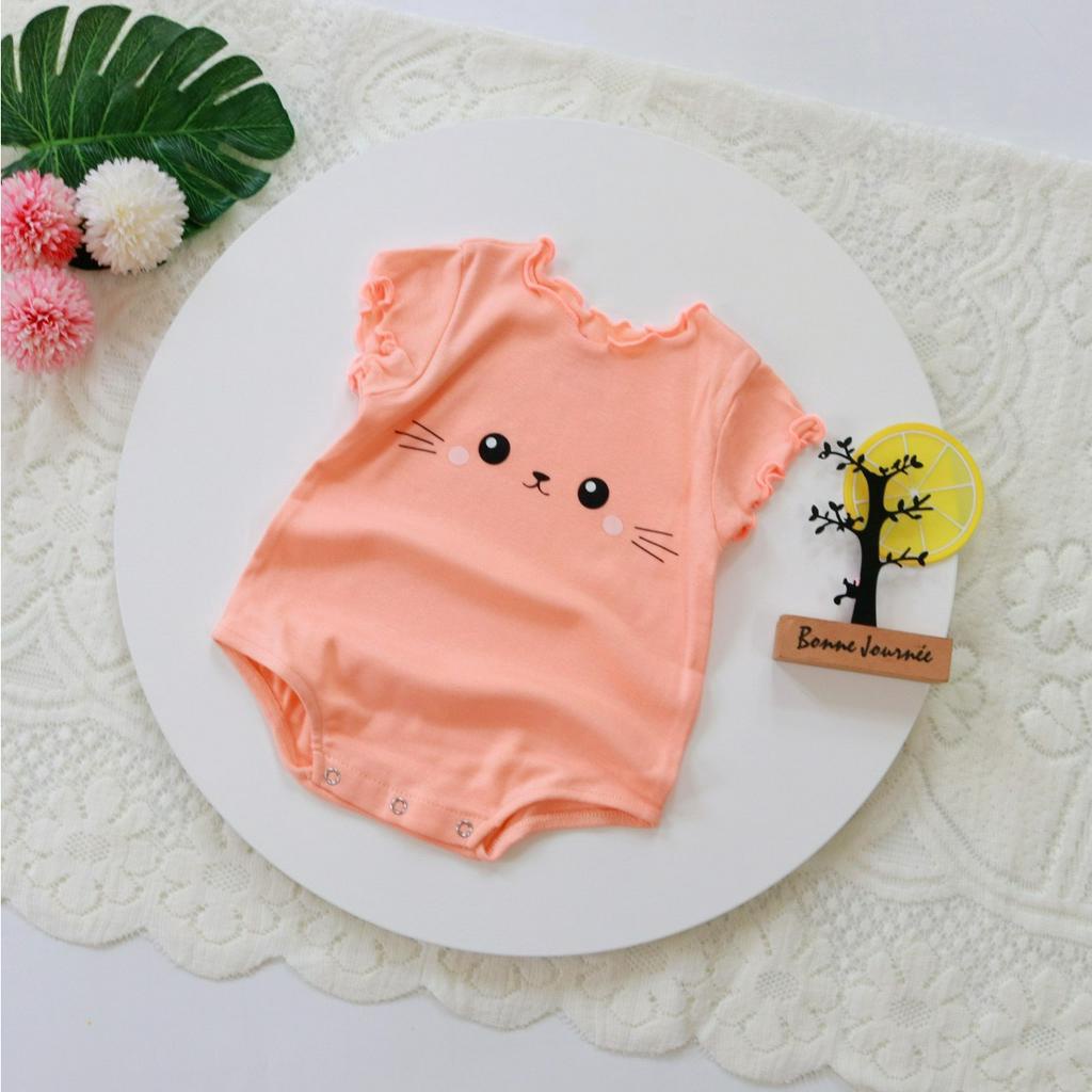 Body chip cho bé sơ sinh 3-10kg. Chất liệu Organic cotton phù hợp với da bé