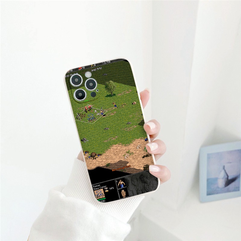 ỐP LƯNG CHO GAME THỦ AOE ốp iphone AOE cho các lại 6 6s 7 8 plus x xs xr 11 PRO MAX 12 13 pro max