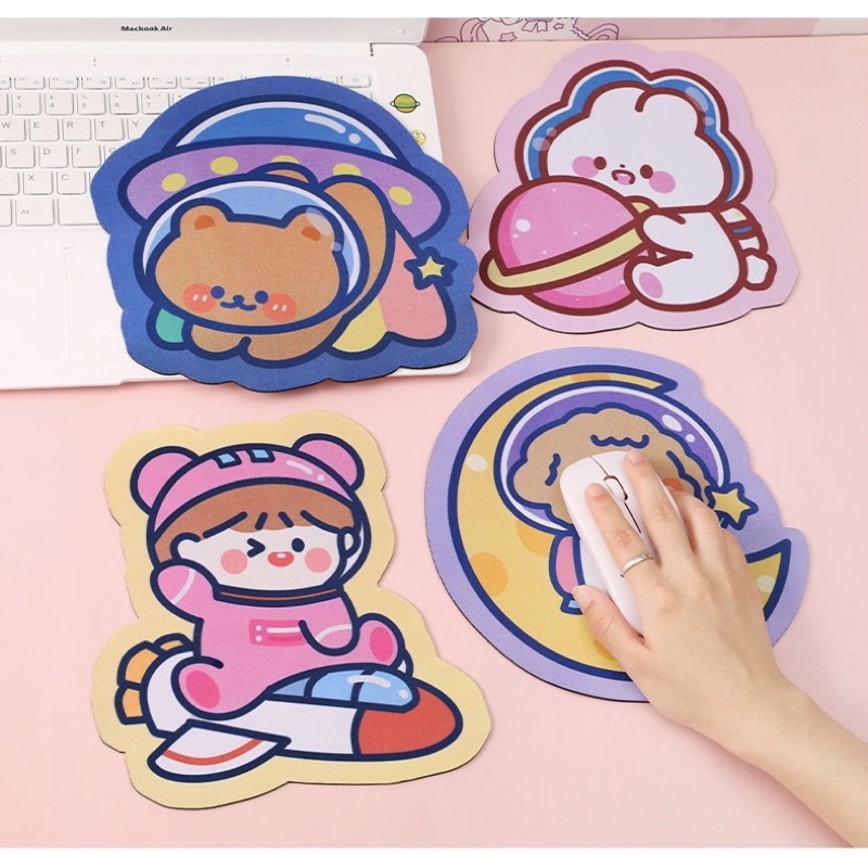 Tấm lót chuột hình thú cute dễ thương/ Mousepad Tẻn Tẻn