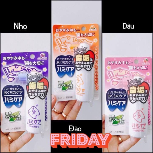 Xịt miệng chống sâu răng